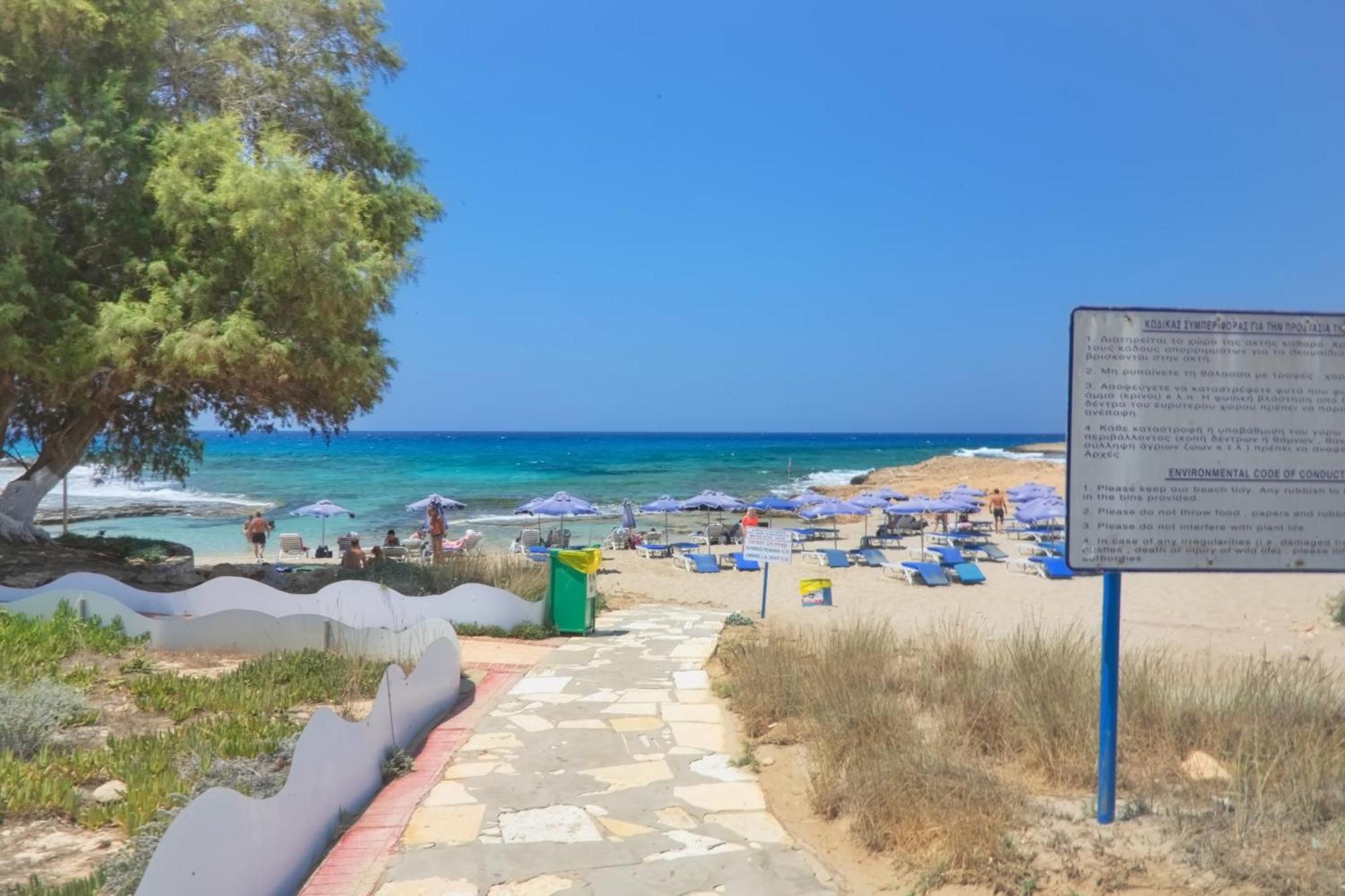 Beachfront Luxury Villa Idania Ajia Napa Zewnętrze zdjęcie