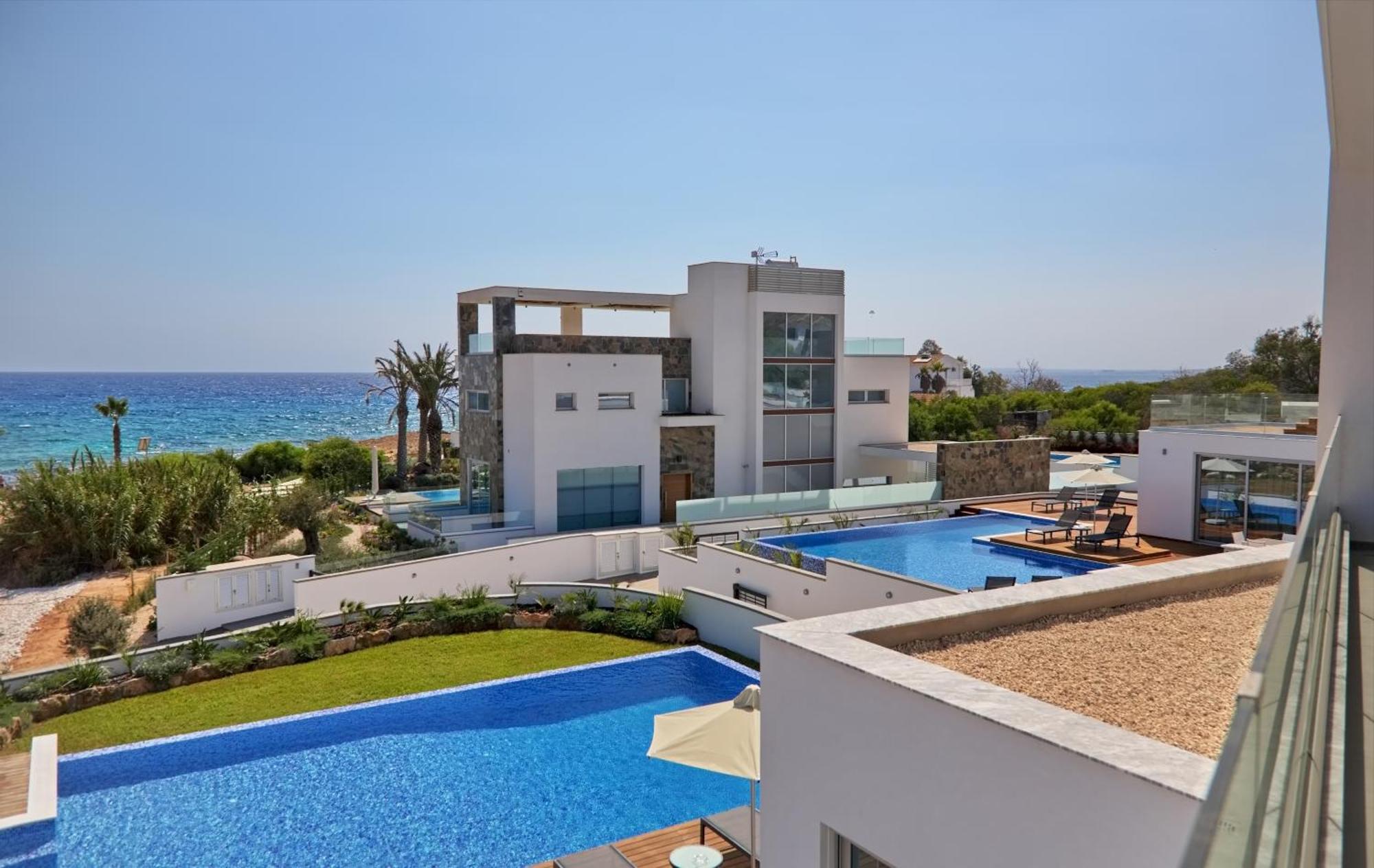 Beachfront Luxury Villa Idania Ajia Napa Zewnętrze zdjęcie