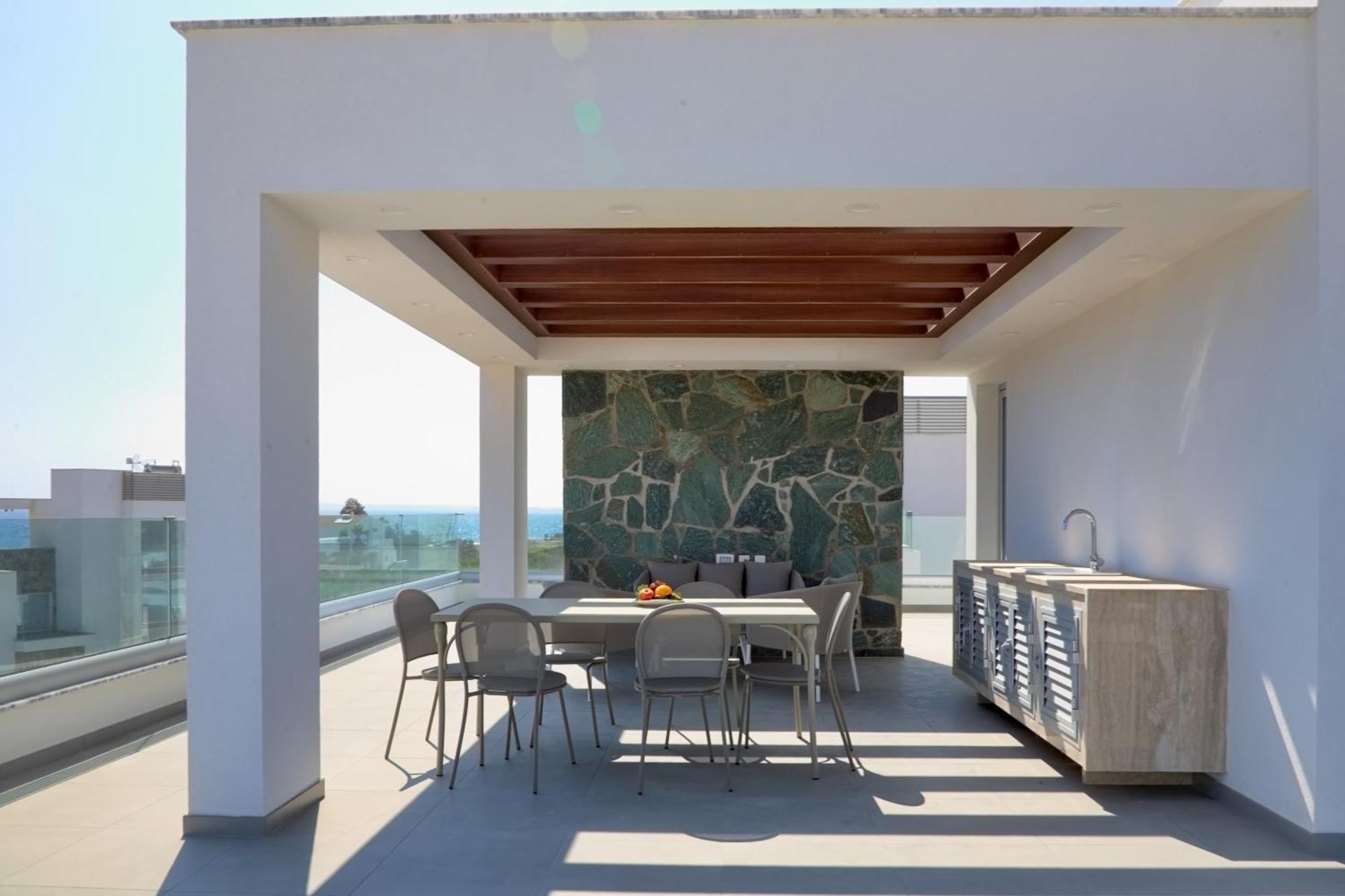 Beachfront Luxury Villa Idania Ajia Napa Zewnętrze zdjęcie