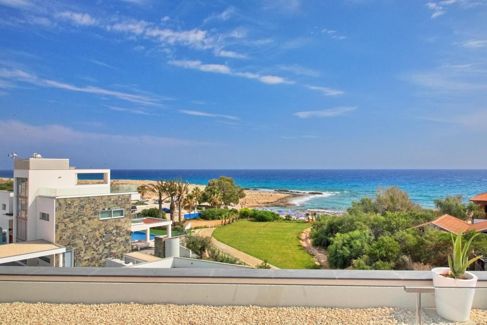 Beachfront Luxury Villa Idania Ajia Napa Zewnętrze zdjęcie