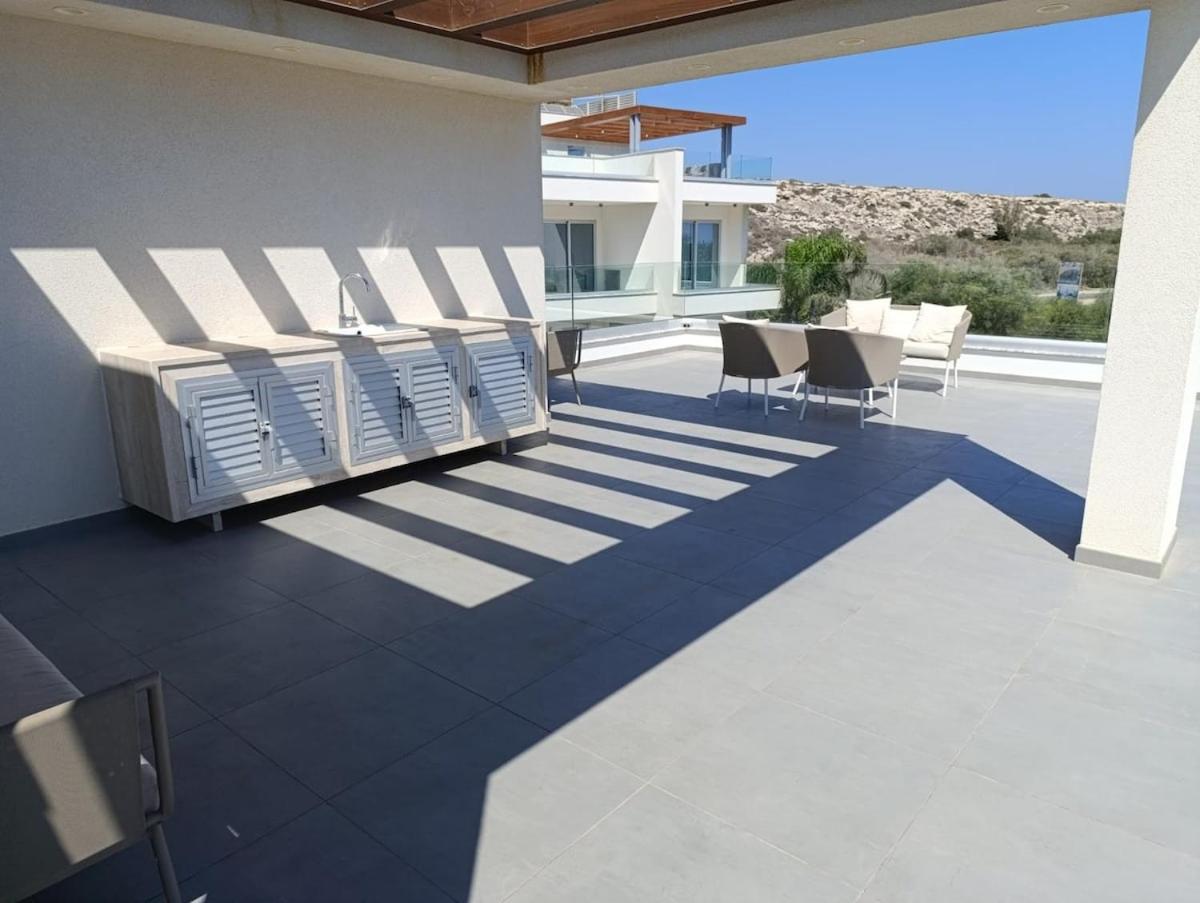 Beachfront Luxury Villa Idania Ajia Napa Zewnętrze zdjęcie