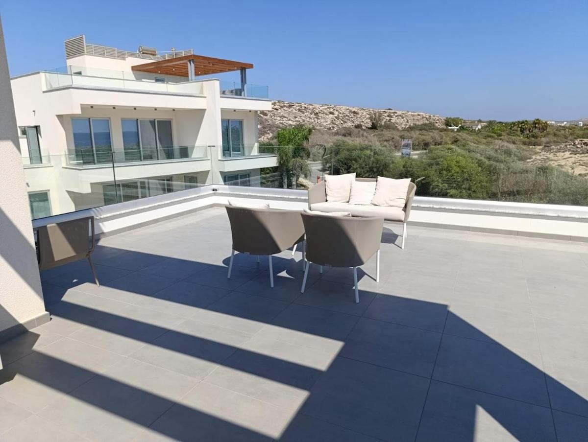 Beachfront Luxury Villa Idania Ajia Napa Zewnętrze zdjęcie